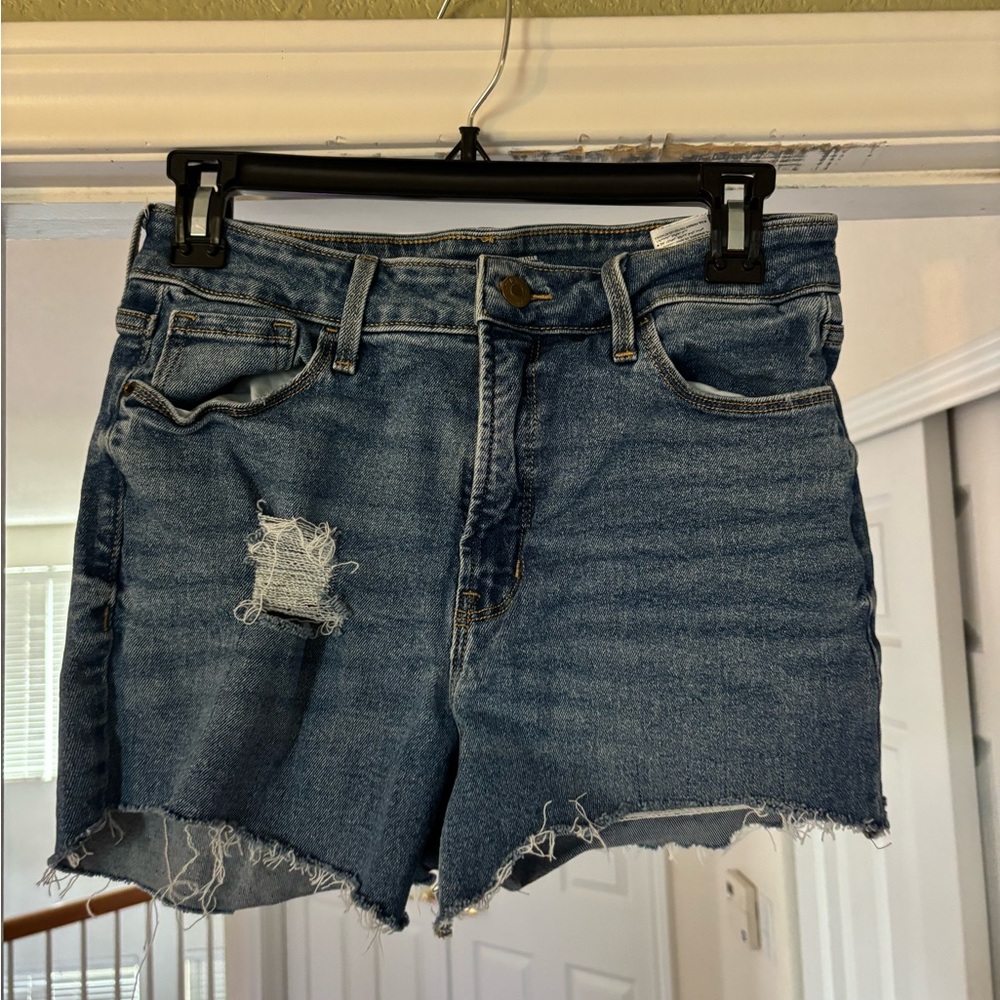 Old Navy Distressed Blue Jean Shorts